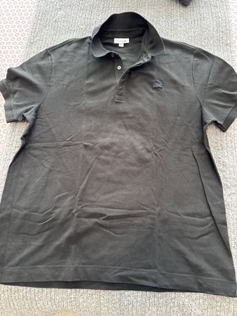 Polo Lacoste Noir Homme T7 XXL Broderie Crocodile