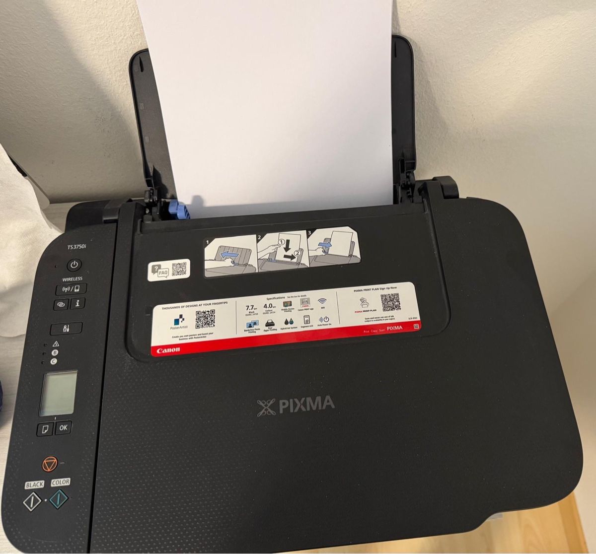 Stampanti: Canon PIXMA TS3750i Drucker ! – Usato da Hochdorf venduto da SalvoAnto 1