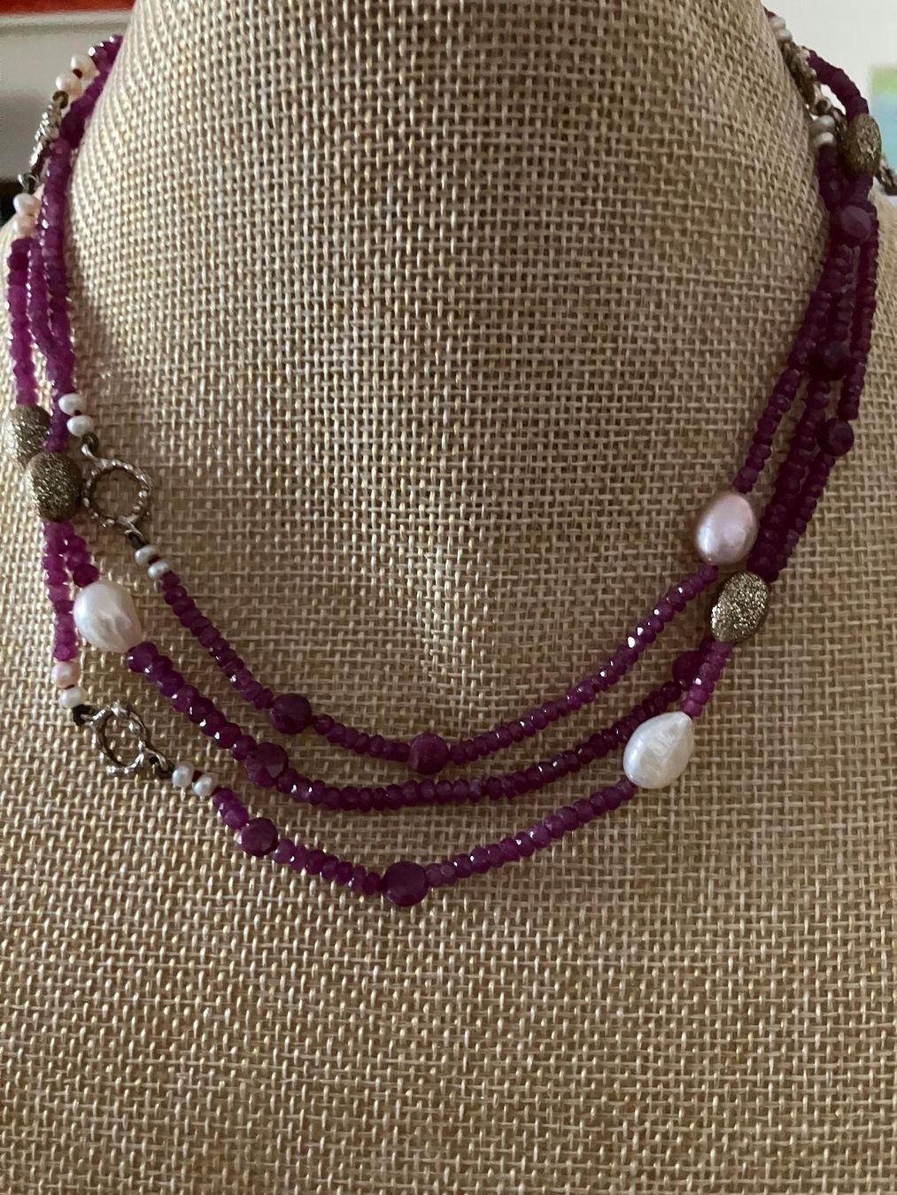 Colliers: Collier di rubini – D'occasion à Rancate par FiorAngela011 5