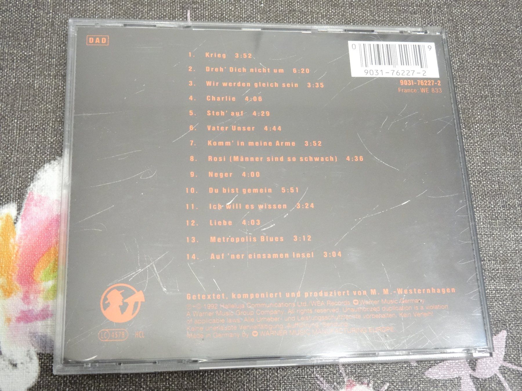 CDs: Westernhagen - Jaja - CD – Gebraucht aus Olten von Disc-Ausverkauf 1
