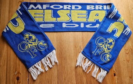 Chelsea FC vintage Fan-Schal Fussball Fan Pub England London
