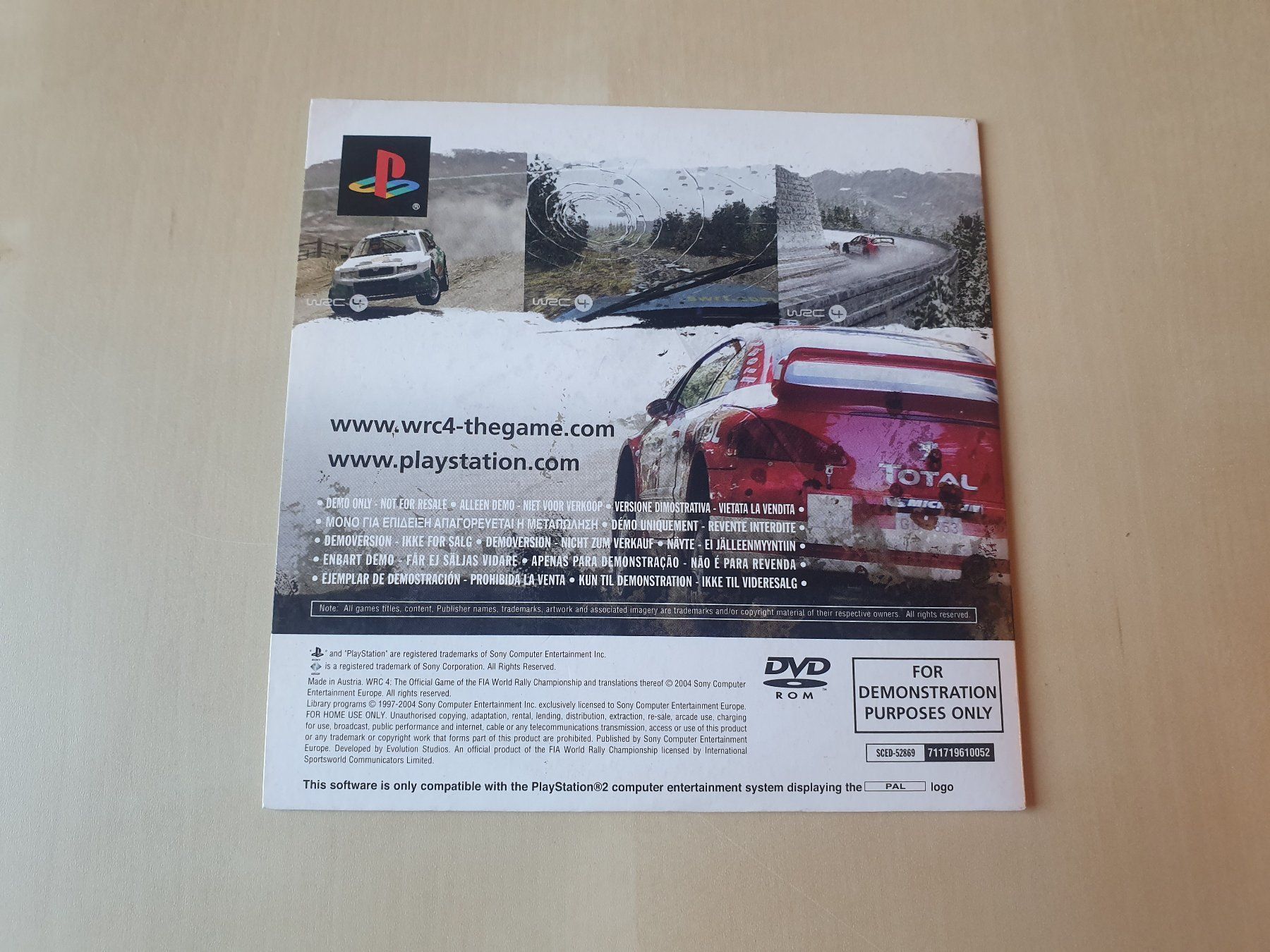 Sony Spiele: Demo WRC 4 – Gebraucht aus Stansstad von collectorsshop 1