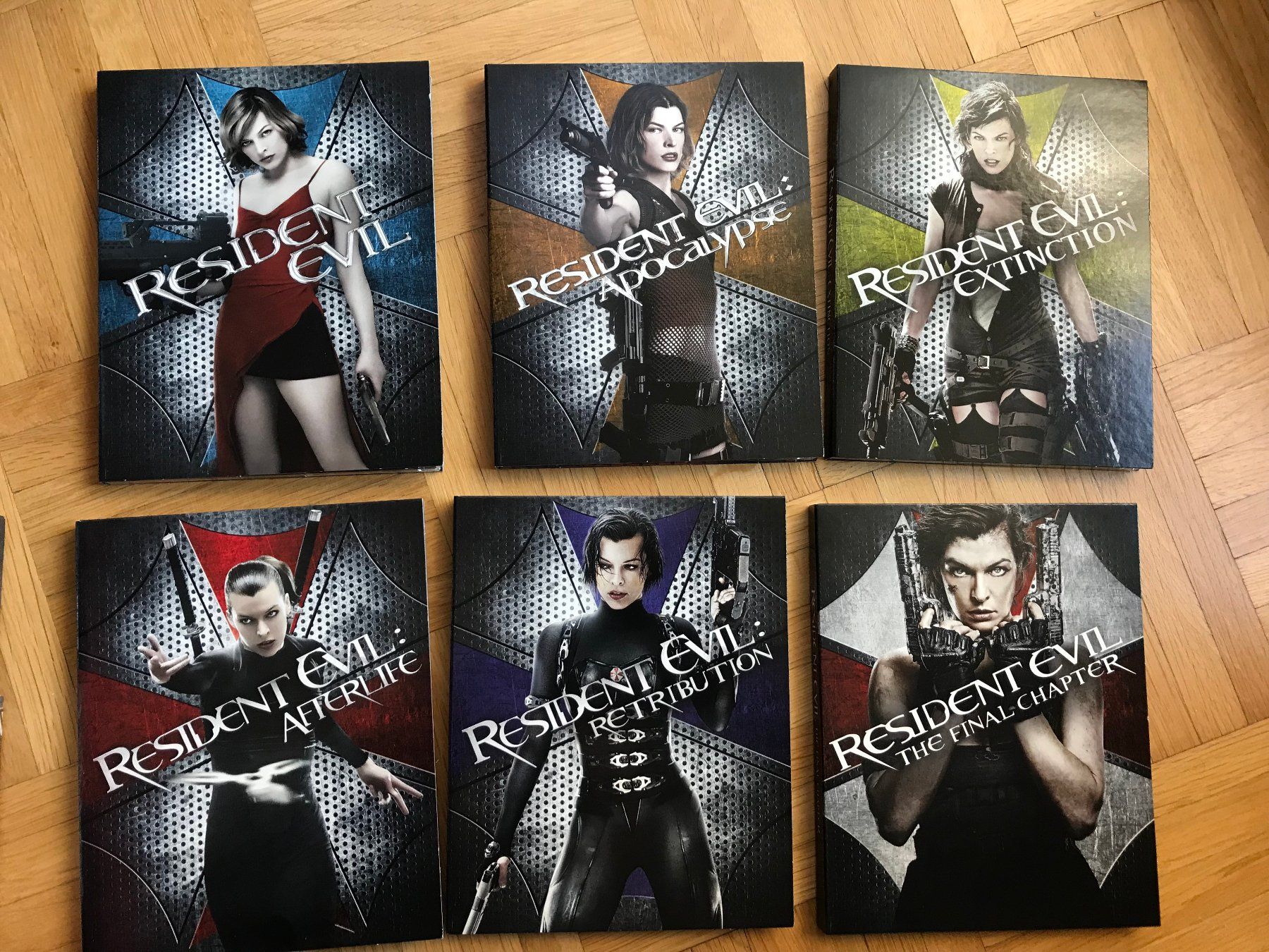 Alle DVDs: Resident Evil Collection - 4K Ultra-HD + Blu-ray Box Set – Gebraucht aus Zürich von Malcom 1