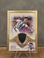 2023 Futera Unique Gold Frame Patch Lautaro Martinez /15