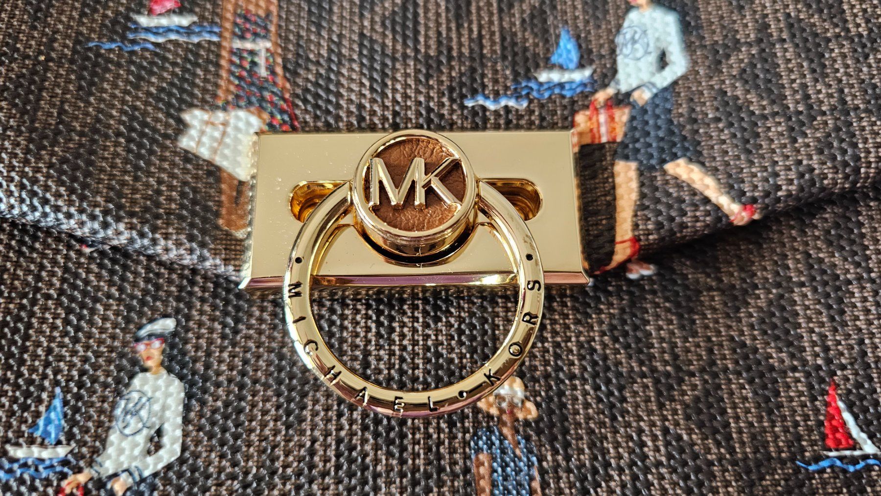Michael Kors Taschen für Damen: Michael Kors Hendrix Jet Set Handtasche Sommeredition – Gebraucht aus Attiswil von aniron13 5