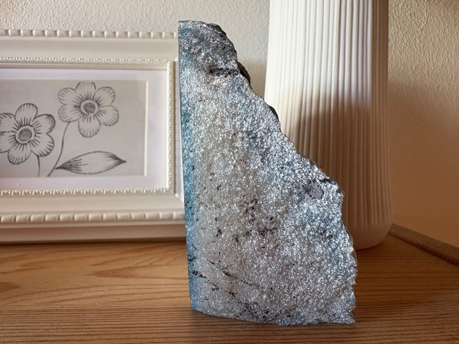 Minerali & Pietre curative: Achat Kristall-Geode Türkis einzigartiger Edelstein – Usato da Chur venduto da smart.shopper 5