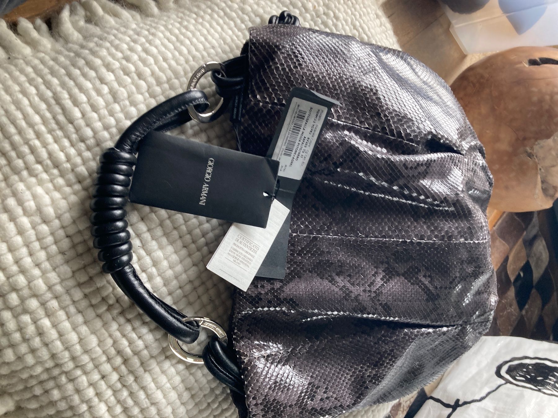 Armani Borse da donna: Giorgio Armani Python Tasche – Usato da Richterswil venduto da MiHaPa
