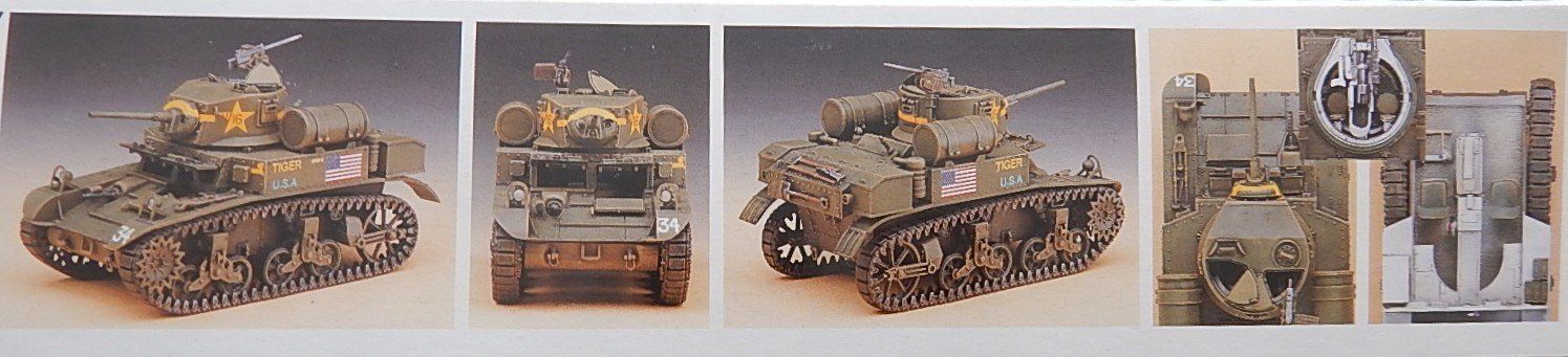 Kit di modellismo & Modellini statici: M3A1 Stuart Light Tank – Nuovo e nell'imballaggio originale da Neuchâtel venduto da PAB2000 4