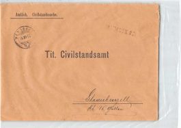 AMTLICH von HUMLIKON ZH 1890