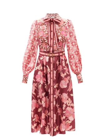 Zimmermann Silk Rare Elegant Midi Dress [Retail Price $1200]