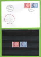 1959 FDC Konferenz europ. PTT-Verwaltungen  + postfrisch