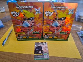 Naruto Mythos 2x Over Size Karten aus dem Starter Pack.