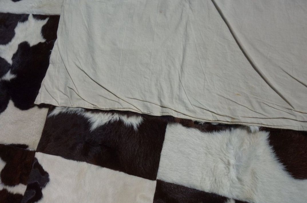Tapis: Kuhfellteppich/Decke, Patchwork, einzigartig, 240x240cm – D'occasion à Trimbach par Dubuladu 6
