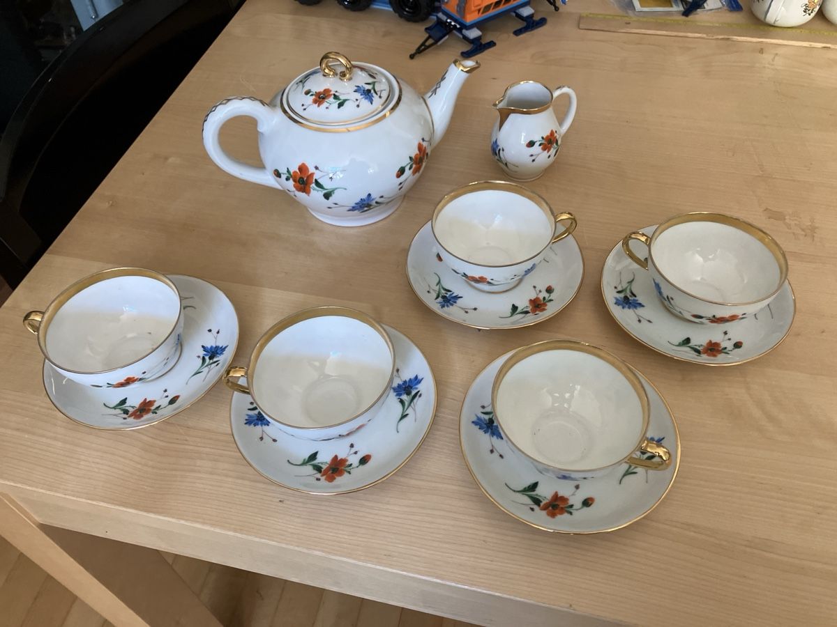 Thomas Geschirrsets: Thomas Bavaria Teeservice 5-teilig – Neu (gemäss Beschreibung) aus Glarus von Jhuber78