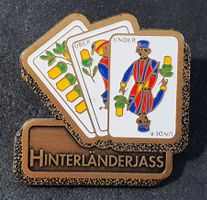 Y540B - Pin Jassen Jasskarten Hinterländerjass