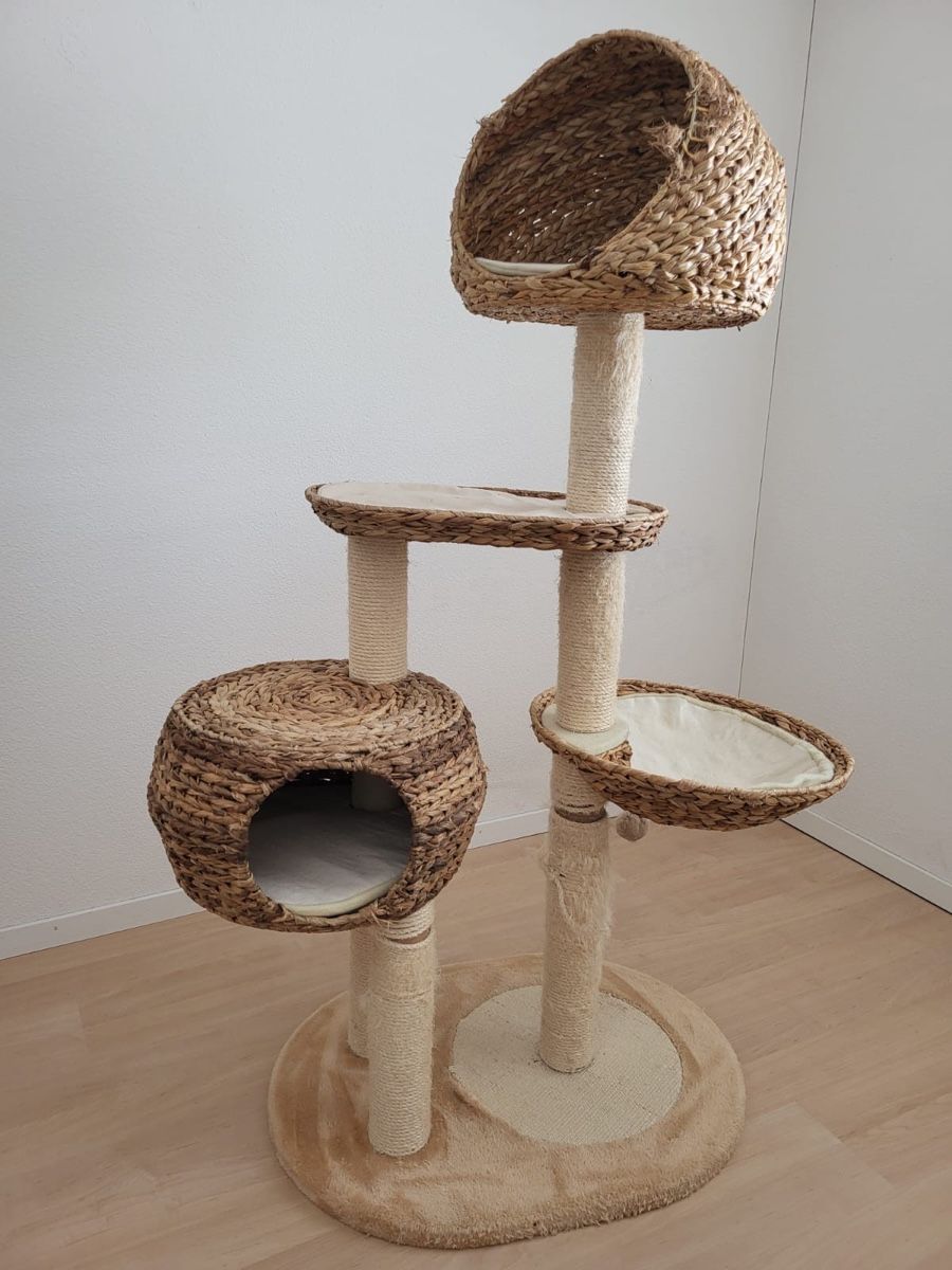 Tiragraffi: Katzenbaum beige – Usato da Büttikon AG venduto da Jahacymipa.01