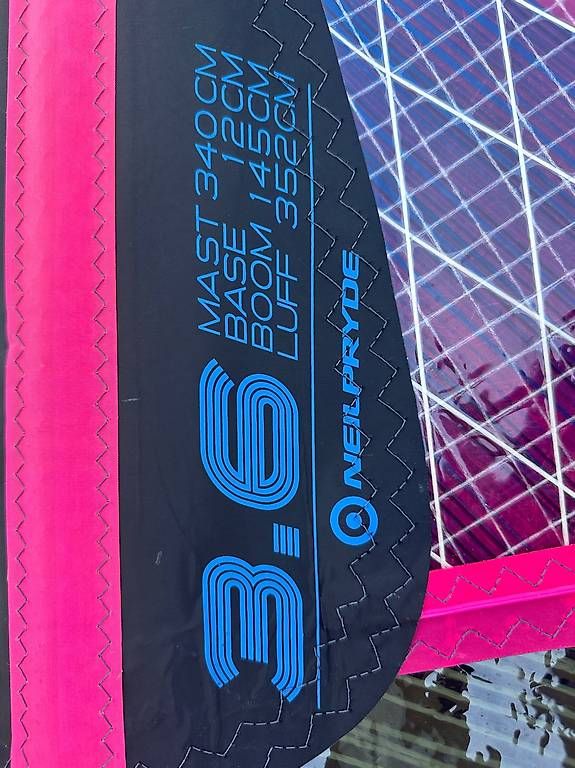 Surf: Neil Pryde THE FLY HD, 3.6 m2 Windsurfsegel – Usato da Märstetten venduto da Luca6807 2