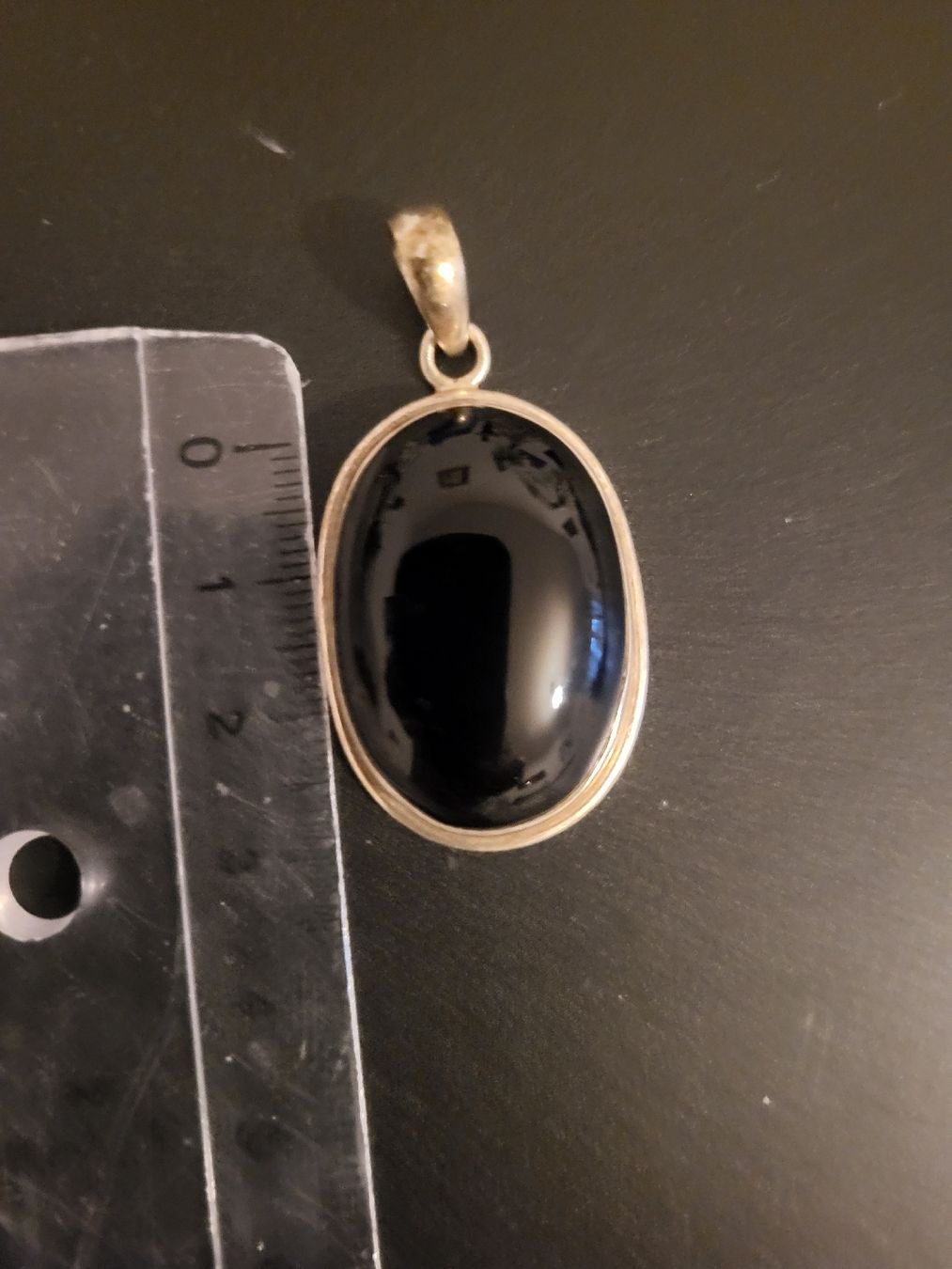 Anhänger: Silberanhänger mit Onyx – Neu (gemäss Beschreibung) aus Gutenswil von ghekko88 1