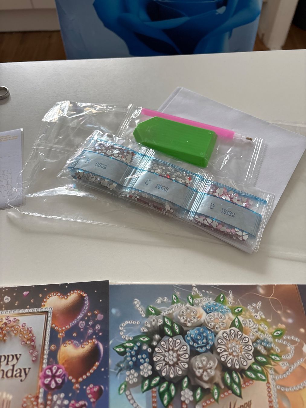 Kit bricolage: Diamont-Painting Karten – Nuovo e nell'imballaggio originale da Amriswil venduto da SCHLOSSGEISTLI 3