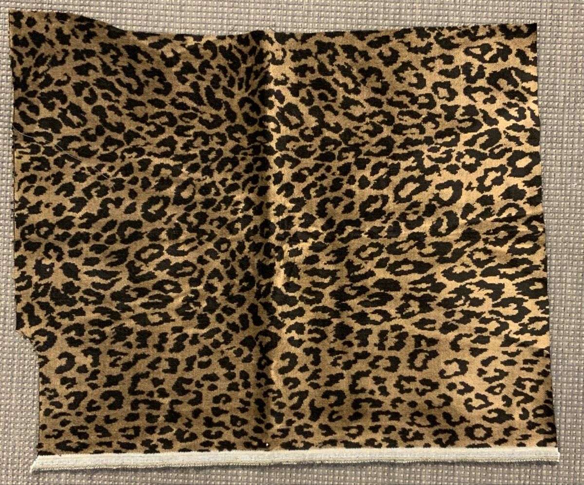 Tessuti: Coupon de tissu léopard brun – Usato da rolle venduto da Tontonjulot