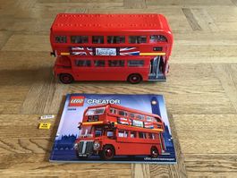 LEGO Creator 10258 London Bus mit Anleitung neuwertig