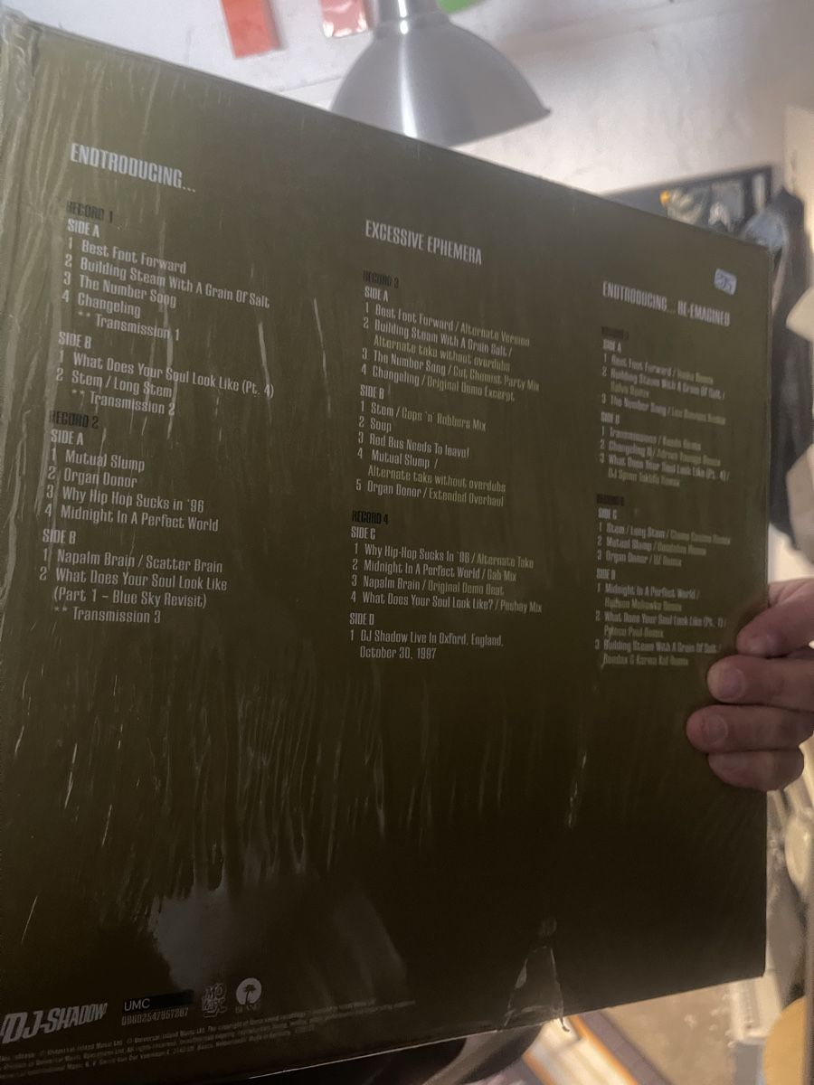 Vinyles: DJ Shadow / Endtroducing / Limited Box  – Neuf avec emballage d'origine à Dagmersellen par stonefinger 2