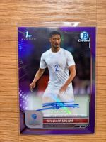 Topps Bowman Chrome 1st  William Saliba Auto Frankreich /250