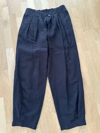 Leinenhose Zara 36 schwarz 