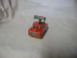 TIN TOY  BLECH  HS 510  HANS SCHUMANN  FEUERWEHR GERMANY GUT