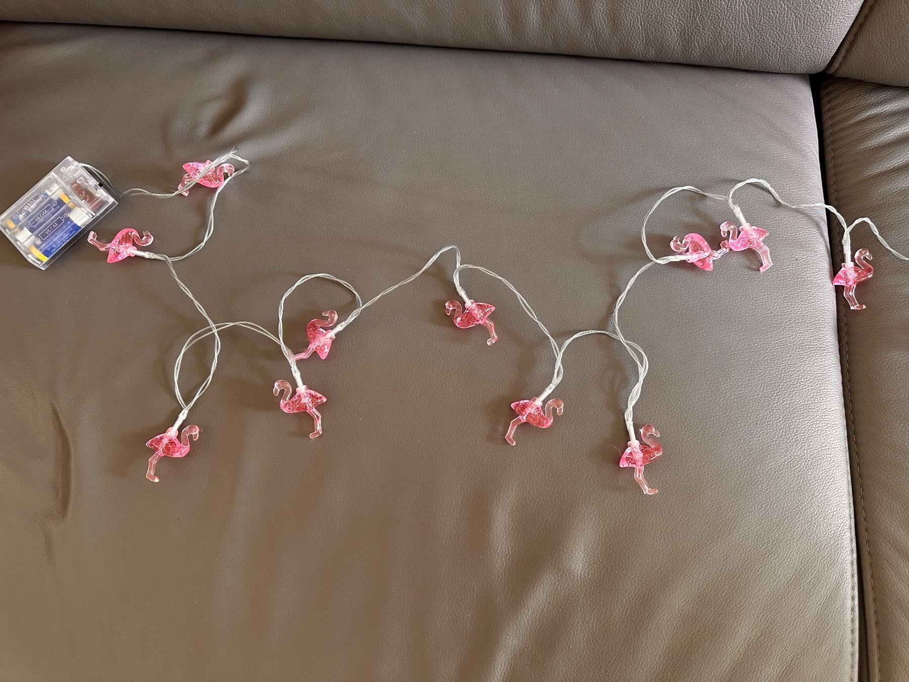 Lichterketten & Leisten: Lichterkette Flamingo – Gebraucht aus Urdorf von Mondschein14