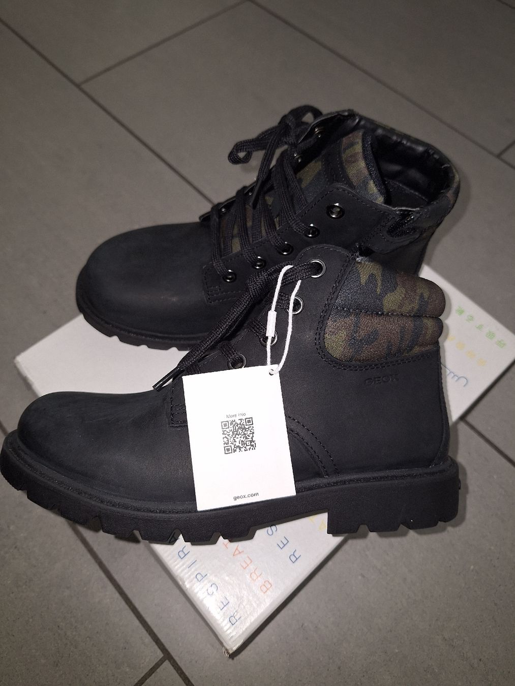 Geox Scarpe per ragazzi: Neue Geox Boots, Gr.34 – Nuovo e nell'imballaggio originale da Buchs ZH venduto da Solletico 1