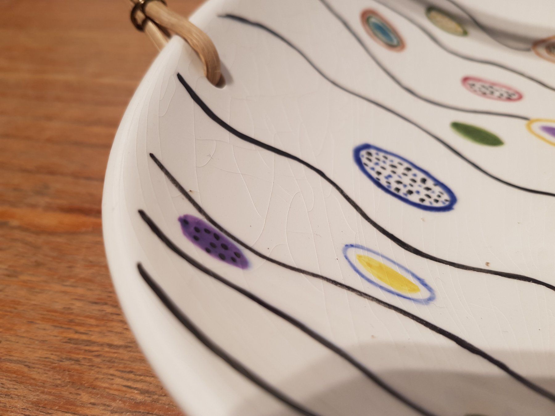 Piatti: Vintage Design Teller Schale Serviertablett – Usato da Walterswil BE venduto da Lonitti 1