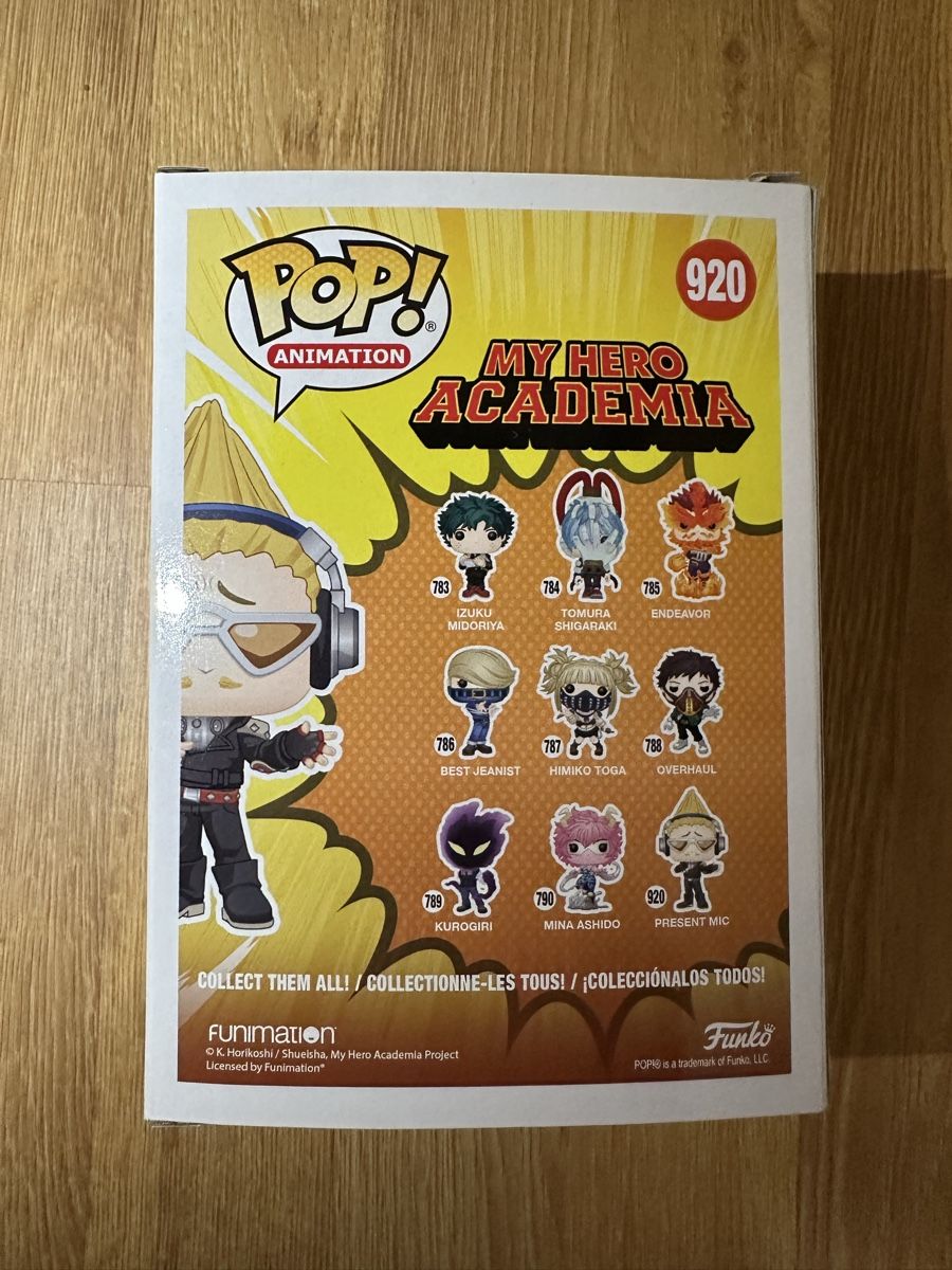 Funko Figuren: Funko POP! My Hero Academia - Present Mic 920 – Neu und originalverpackt aus Steffisburg von Rojan5041 2
