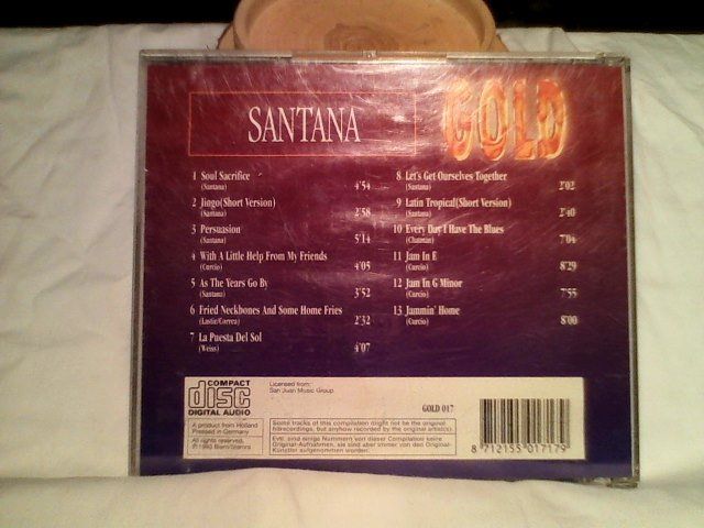 CDs: Santana Gold CD – Neuf (Voir description) à Liesberg par Concombres8478 2