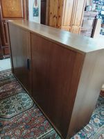 Highboard/ Büromöbel mit Schiebetüren Midcentury