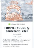 Forever Young Bauschänzli Streetparade 2026: 4 Tickets
