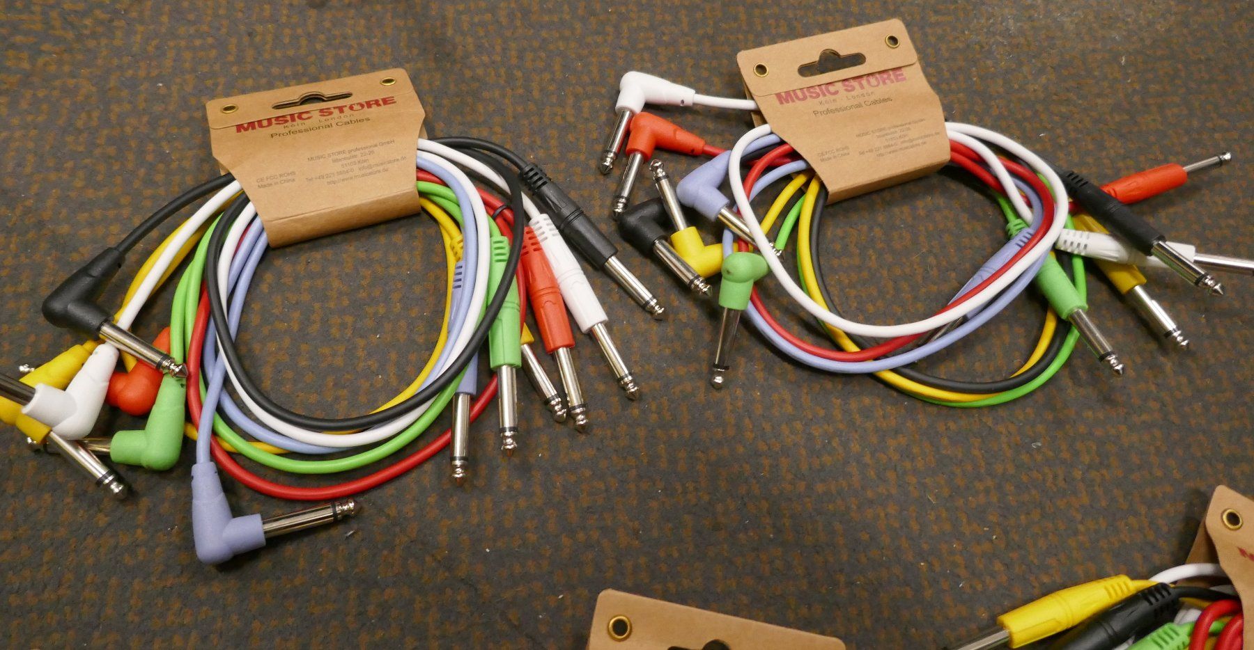 Kabel: Audio Patchkabel 0.6m - NEU – Neu und originalverpackt aus Wenslingen von FairlightCMI 2