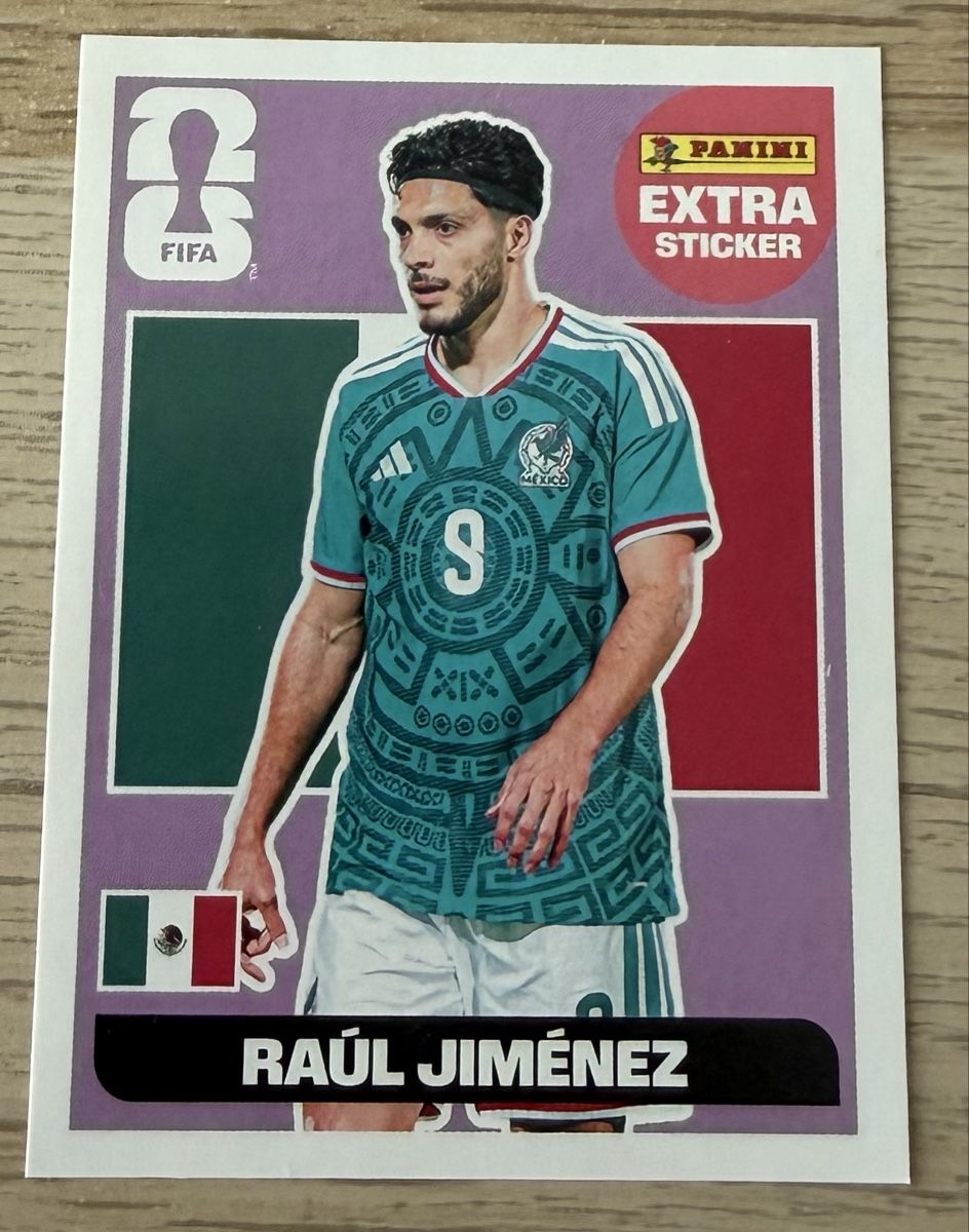 Panini Cartes à collectionner: Panini Extra Sticker Raul Jimenez – Neuf (Voir description) à Kriens par MaBl48