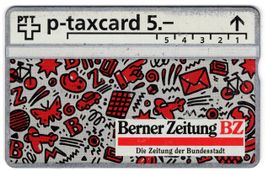 BZ Berner Zeitung (2. Auflage) - seltene Firmen Taxcard