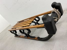 Holzschlitten