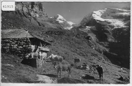 Unter-Oeschinenalp mit Sennerei Grossen