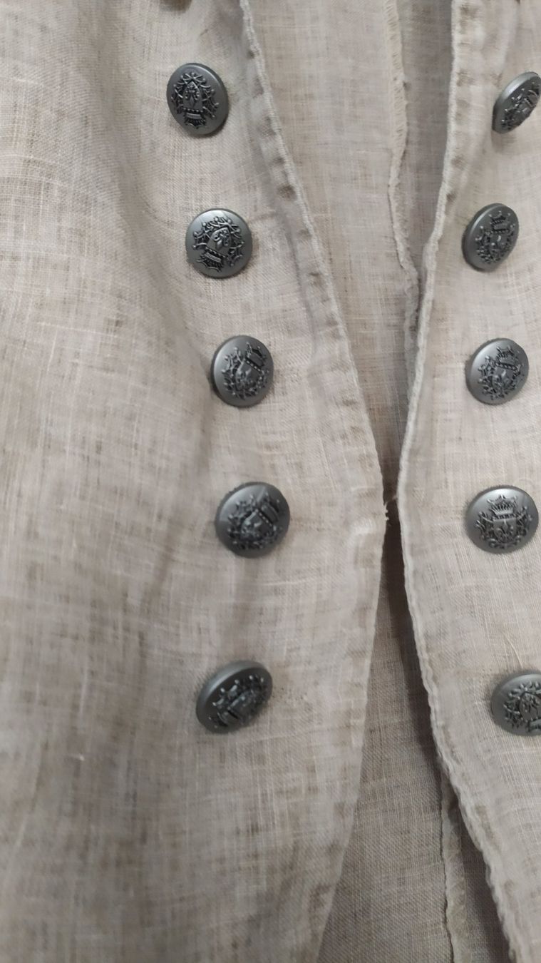 Gilet & Giacche senza maniche: Gilet en lin petite taille – Usato da Chezard St-Martin venduto da Loucail 4