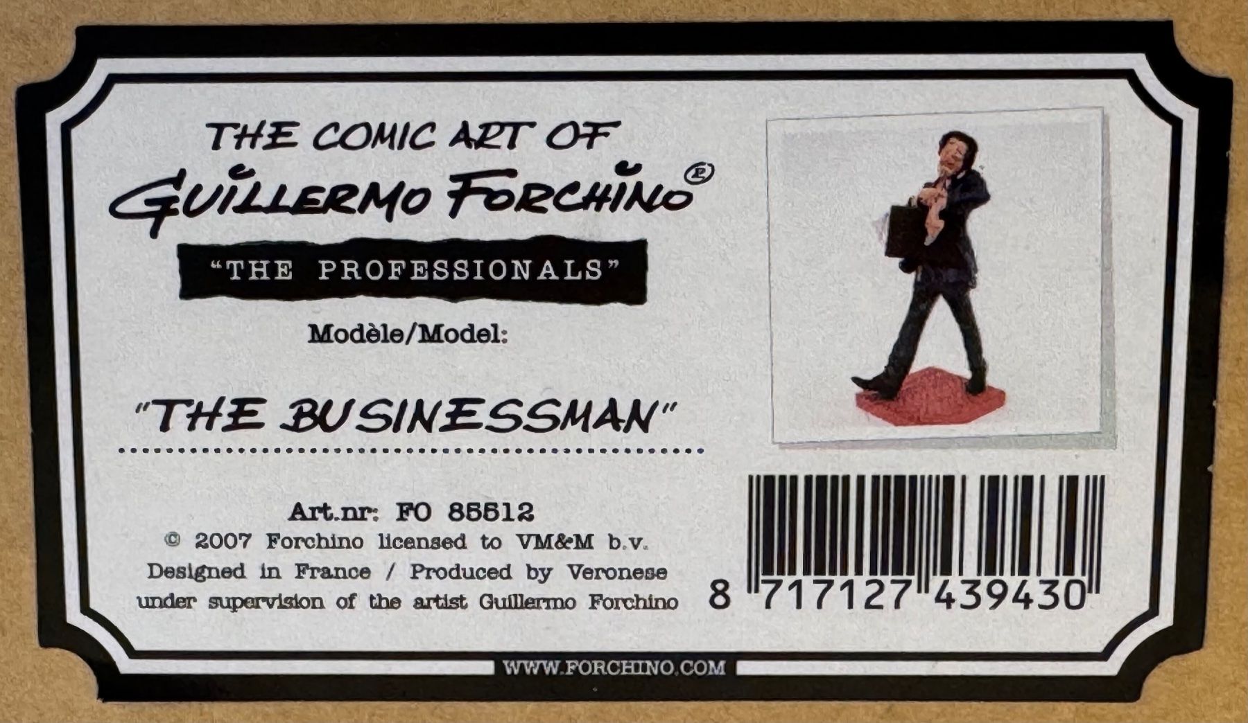 Statuette: Guillermo Forchino "The Businessmen" Klein – Nuovo e nell'imballaggio originale da Fulenbach venduto da Gambler001 2