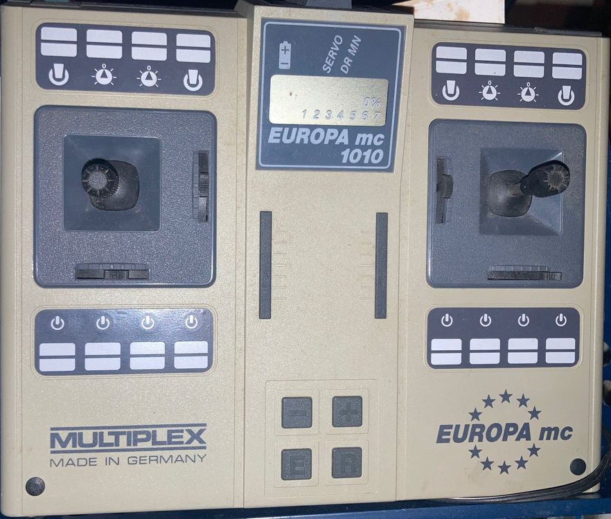 Fernsteuerung Multiplex Europa mc 1010 (Gebraucht) in Winterthur für ...
