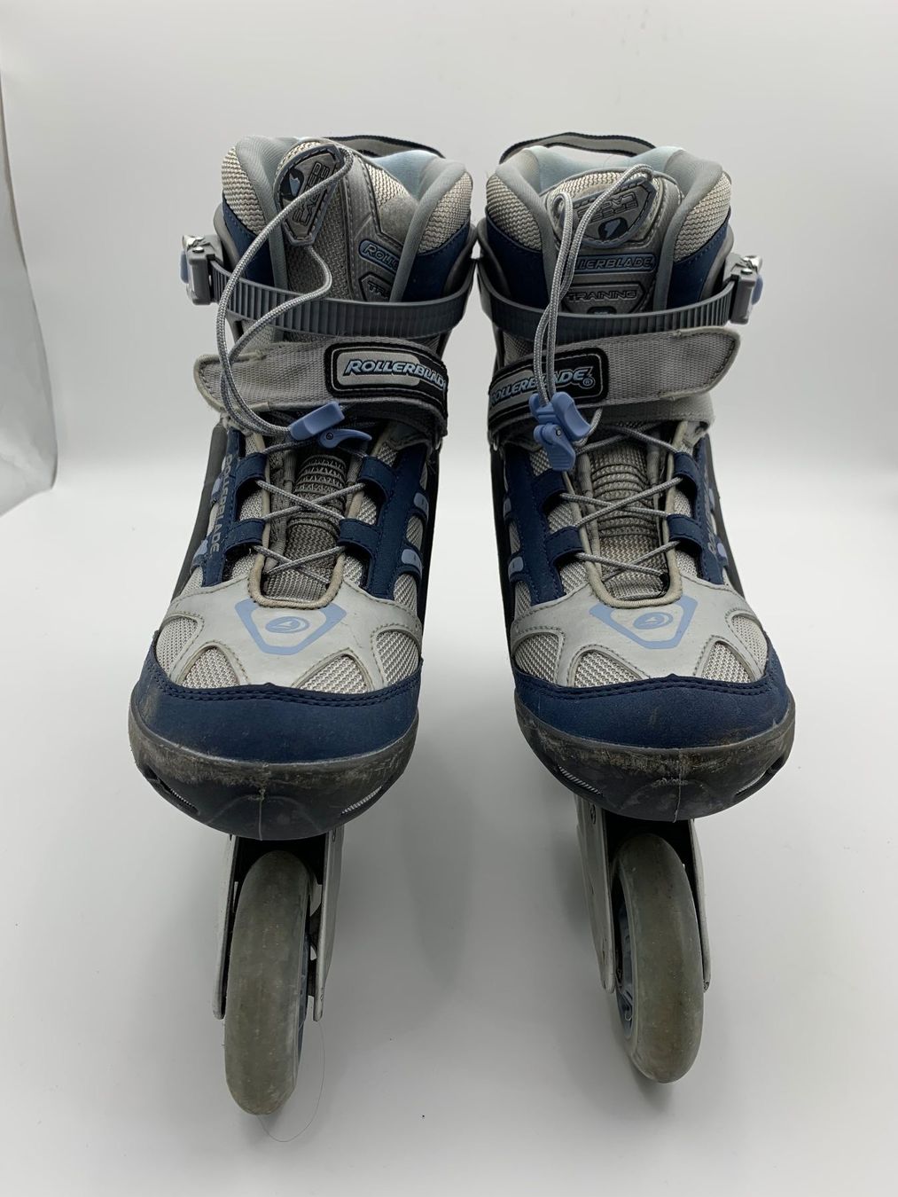 Pattini in linea & Pattini a rotelle: Rollerblade Inline Skates Gr. 41 blau/grau – Usato da Freidorf TG venduto da DOSE61 1