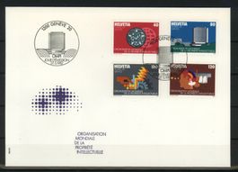 1982, FDC, OMPI (D XII) Verschiedene Darstellungen