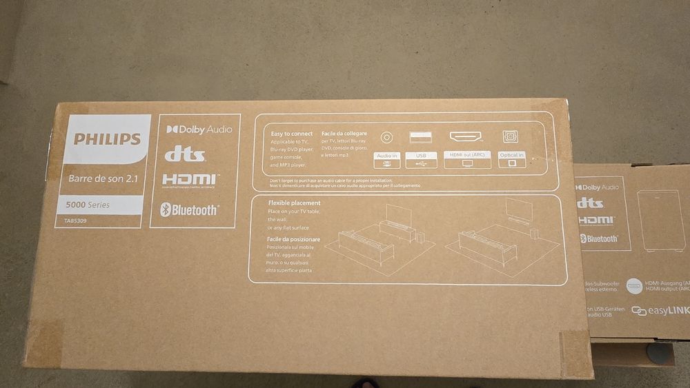 Philips Home Cinema: Philips Soundbar – Nuovo e nell'imballaggio originale da Münchwilen AG venduto da Malte-26 1