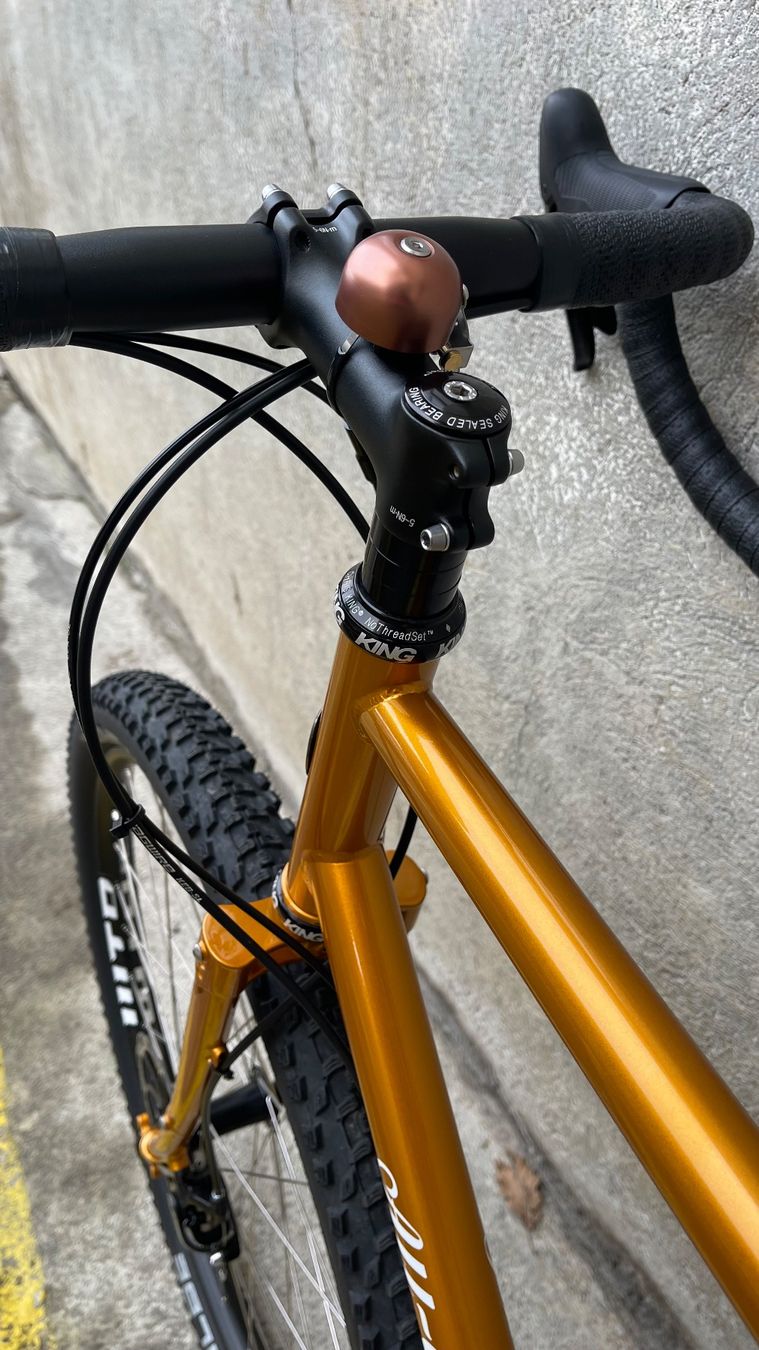 Biciclette: Allcity Gorilla Monsoon Apex 55cm All City Gravel Chris King – Usato da Hinwil venduto da K.Levine 4