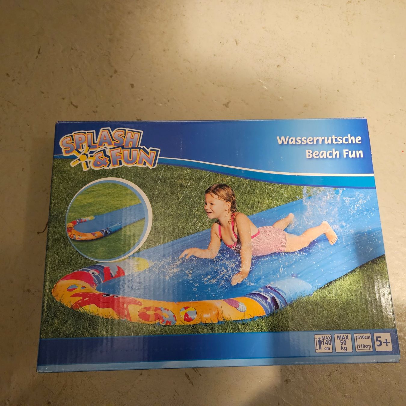 Wasserrutsche -Splash & Fun neu! (Neu und originalverpackt) in Embrach ...