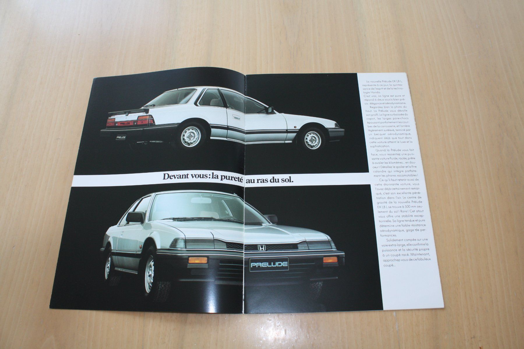 Honda Dokumente: Honda Prelude Prospekt 2/1984 FR – Gebraucht aus Wikon von erwin400 1